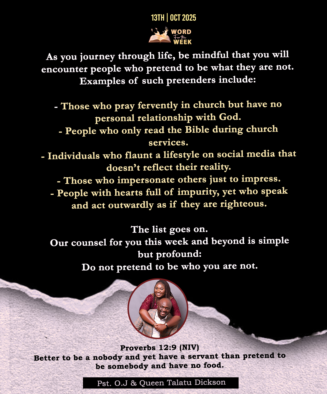 word for the week 13th